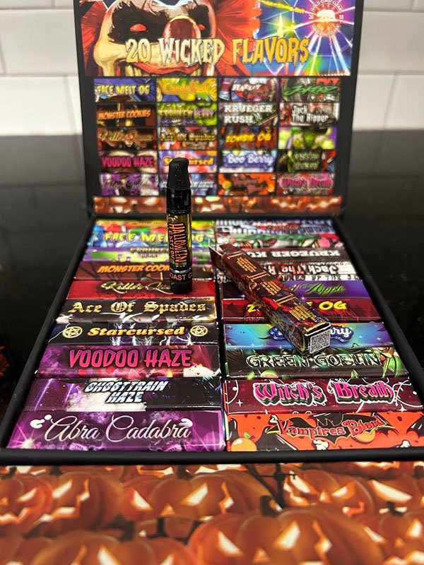 Gold Coast Clear Halloween Edition Carts